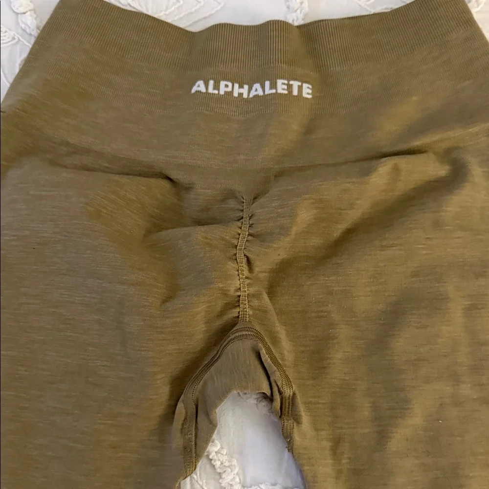 Alphalete Olive Green Leggings - Picture 4 of 5